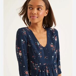 Boden Eliza Navy Dress Size 6R